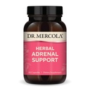 Dr Mercola Herbal Adrenal Support, 30 portioner (60 kapslar), Kosttillskott, humör och stresshantering, icke-GMO