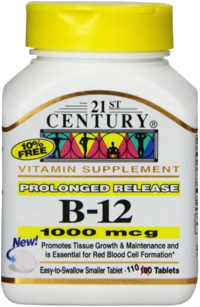 21st Century B-12 1000Mcg depottabletit 110
