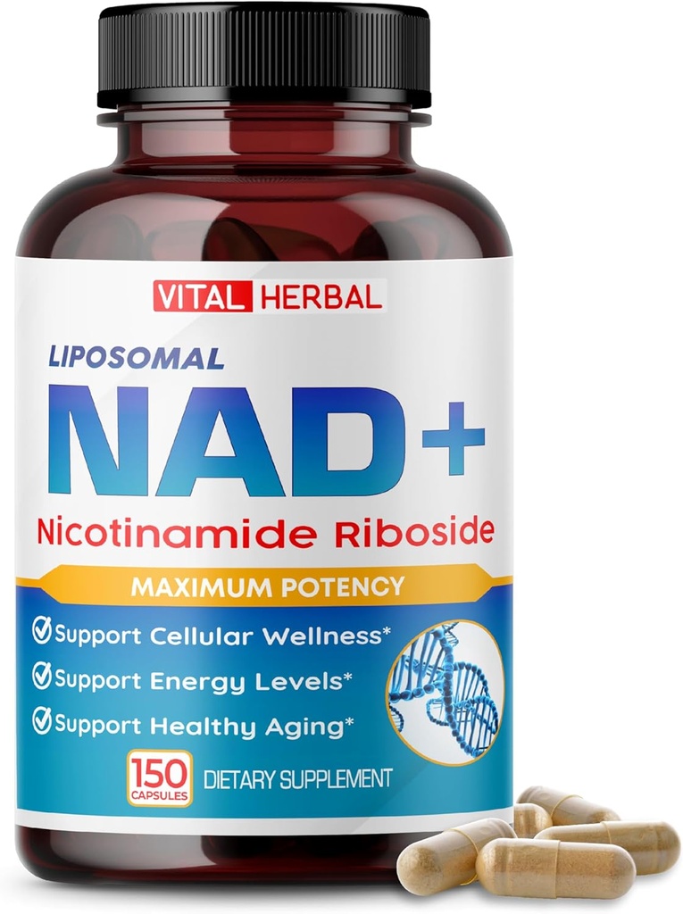 Liposomaalinen Nikotinamidi Ribosidikompleksi ... NR Resveratrolilla, Quercetinillä & enemmän...