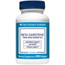 Vitamiini Shoppe Beta-karoteeni 2500 IU (Vitamin A), antioksidantti tuki Vision & Immuno Health (300 Softgels)