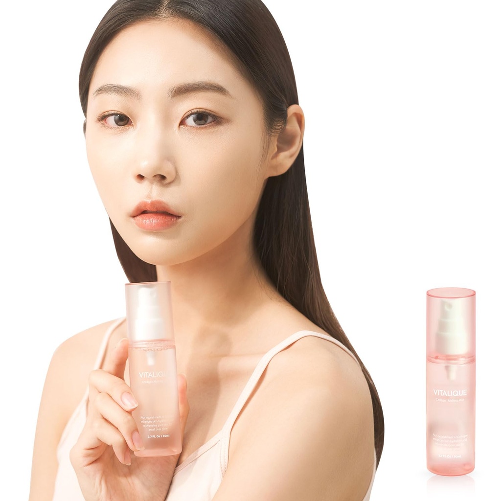 MEDITHERAPY Vitalique Collagen Sulatus Mist 2.7 fl.oz, korealainen ruiskuseerumi Radiant Skinille, korealainen ihonhoito