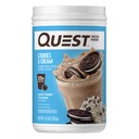 Quest Nutrition Cookies & Cream Protein Powder, 20g Protein, 1g Sugar, Low Carb, Gluten Free, 1,6 Pound, 24 portioner
