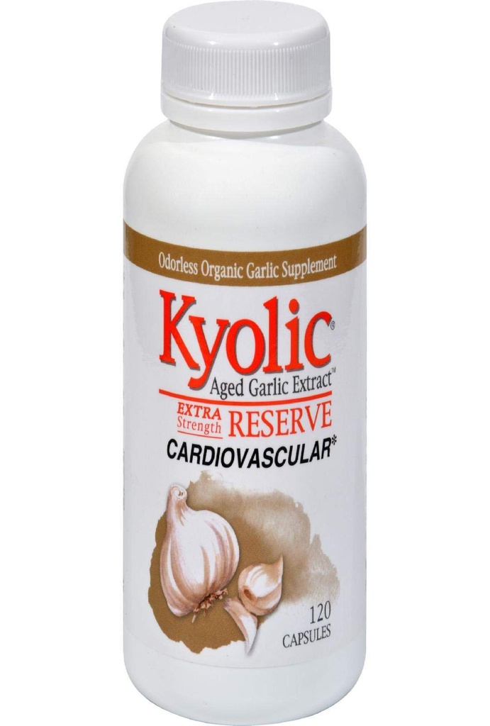 Kyolic Reserve Aged Garlic Extract 600 Milligram 120 kapslar