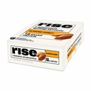 Rise Breakfast Whey Protein Bars Almond Honey, 18g Protein, 2.01 oz (12 pakkaus)
