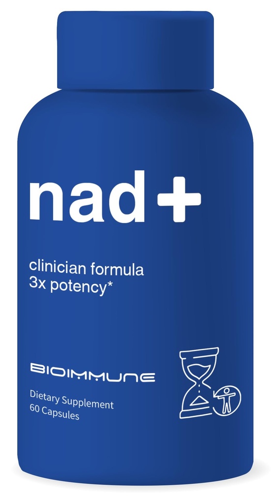 NAD+ Supplement. Exklusiv formel w / patent pågående RiboYOUNG TM. Nikotinamid Riboside, Quercetin, Resveratrol, Betaine NRF2 Activator. Anti Aging True NAD Supplement