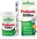 Jamieson Probiotics 10 Billion - Daglig Probiotisk Supplement för Digestion, Återställ Gut Health och Immune System Support - Probiotika för kvinnor och män (60 greve).