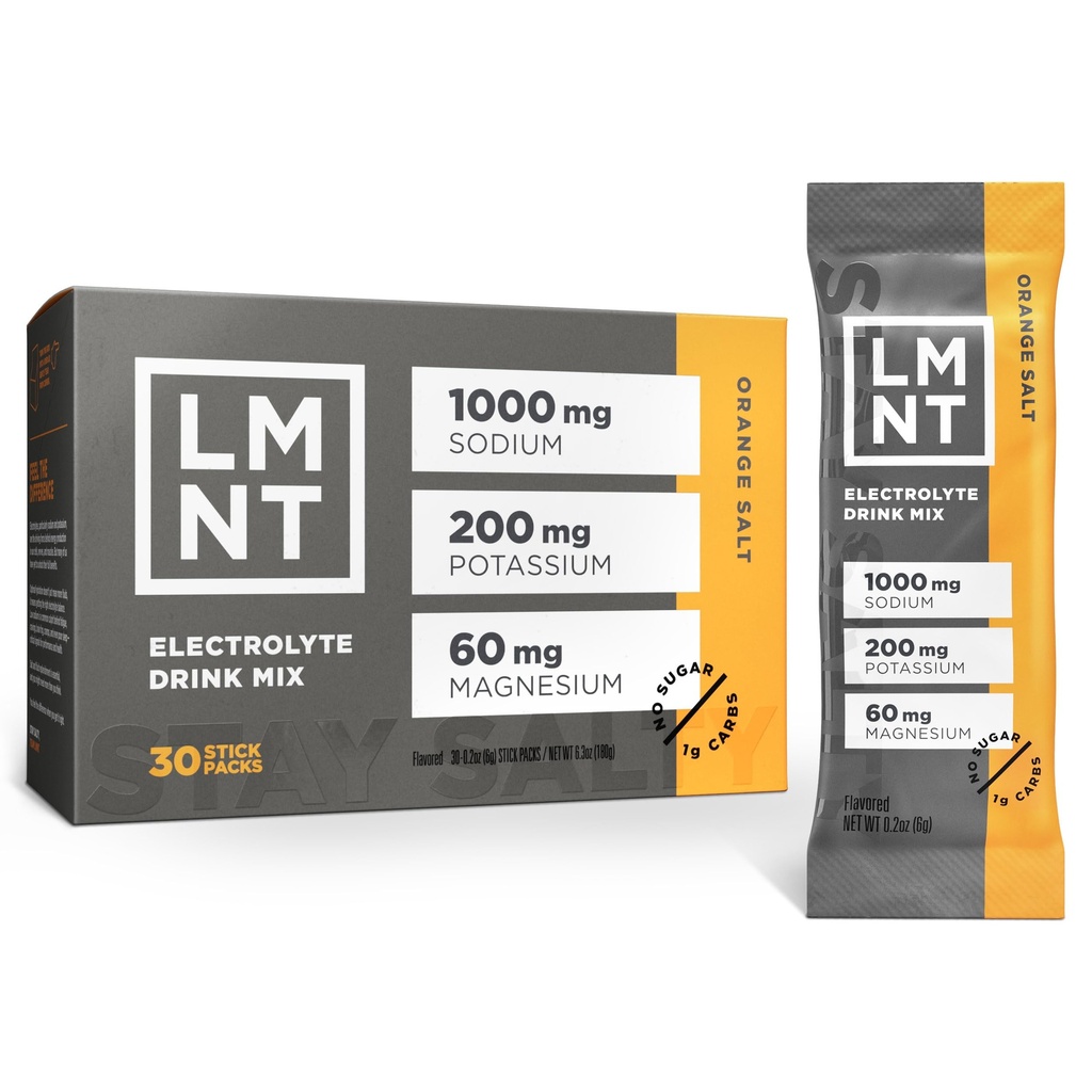 LMNT Zero Sugar Elektrolyytit - Orange Salt