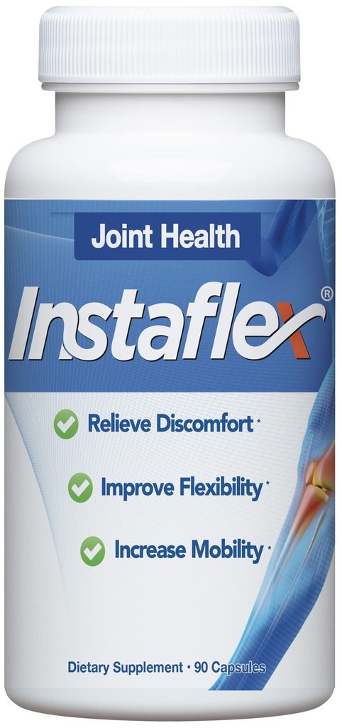 Instaflex Joint Support Supplement - Kliinisesti tutkittu nivelrakkula Glukosamiinin, MSM:n, White Willow:n, Turmeeric, Inkivääri, Cayenne, Hyaluronic Acid - 90 kapselia