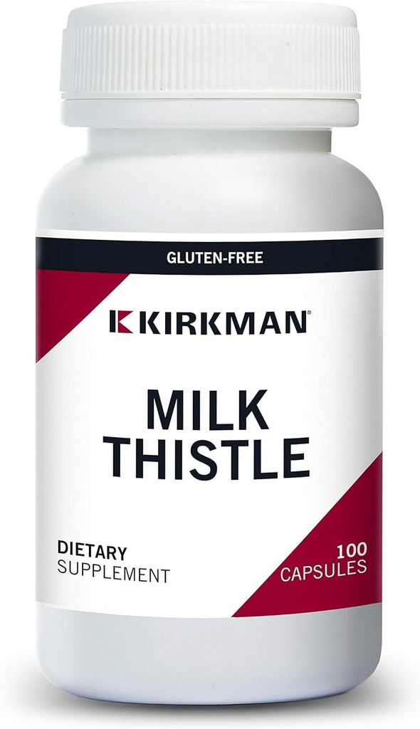 Kirkman Milk Thistle 100 mg - Hypoallergenic ...