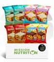 Prime Bites Protein Brownies Variety Pack Blondies - High Protein (19g), Collagen & Whey Protein, Low Sugar - 8 Count Snack & Lahjalaatikko