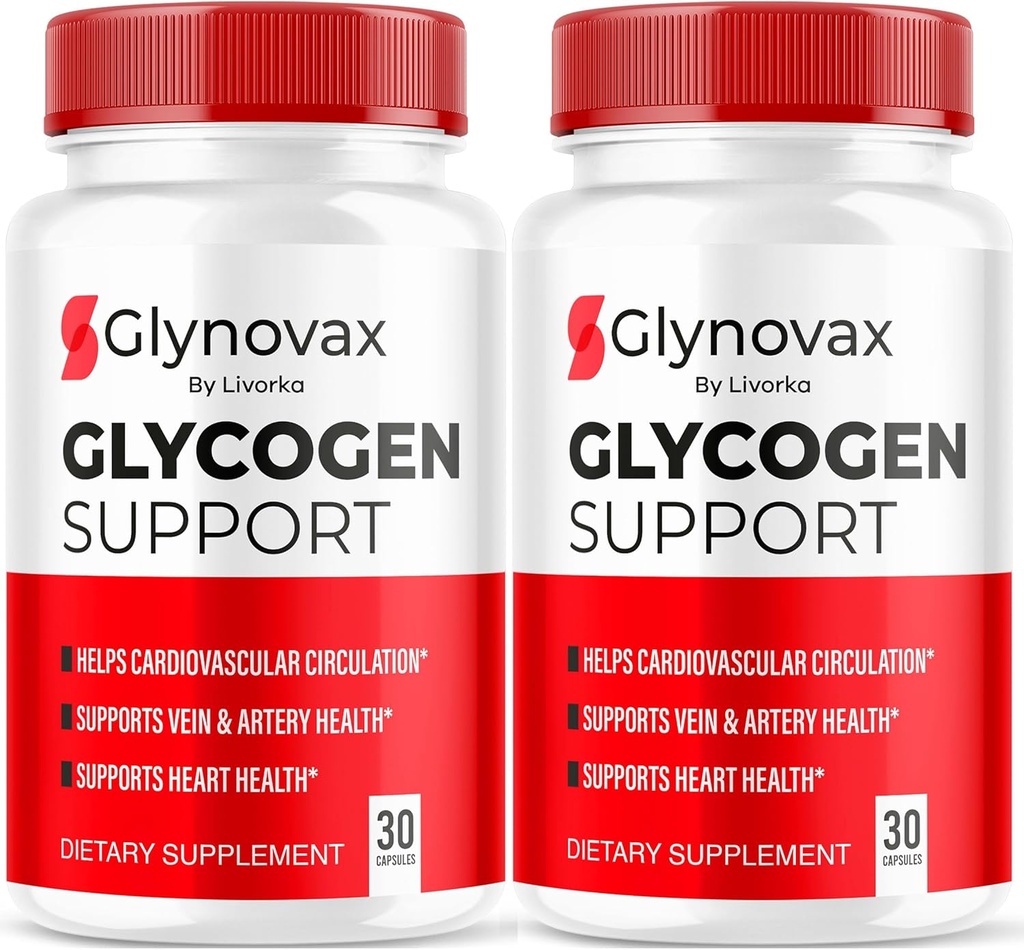 (2 pakkaus) Glynovax pillereitä, Glynovax kaikki luonnolliset tuki pillereitä, Glynovax virallinen kehittynyt Formula, Glynovax Optimal Health, Glynovax tuki pillereitä arvioita, 60 kapselia 2 kuukauden ajan