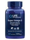 Life Extension Super Omega-3 EPA / DHA med Sesam Lignans & Olivextrakt, 120 greve