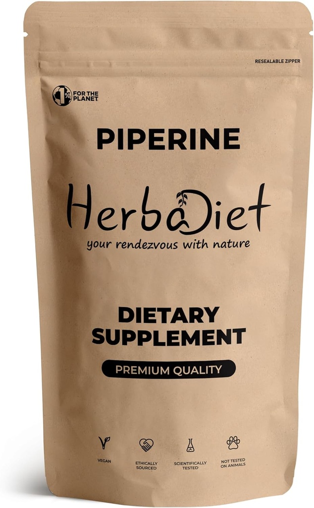 Herbadiet Piperine 95% Powder ... Black Pepper Extract Powder 95% by Hplc...