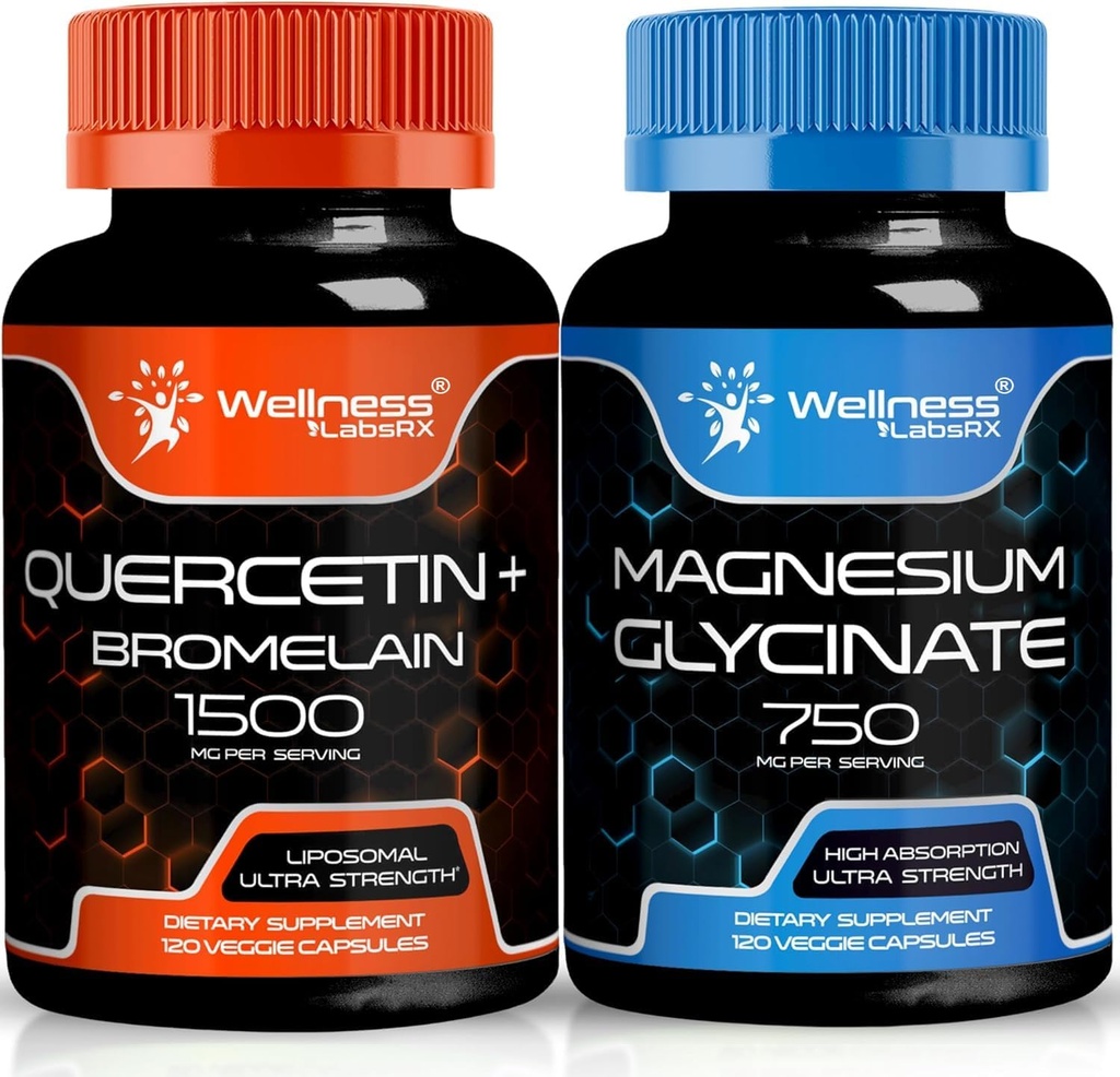 WELLNESS LABSRX Quercetin ja bromelaiini ...