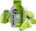 Gu Energy Racental Ultra Endurance Energy Gel, On-Go Sports Nutrition for Running, Pyöräily, vaellus tai hiihto, suolattu lime, 24 count