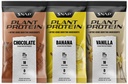 Napsauta Lisäravinteet 100% Kasvipohjainen proteiinijauhe Stick Packs typpioksidi Booster (10 Pack, Variety Pack)