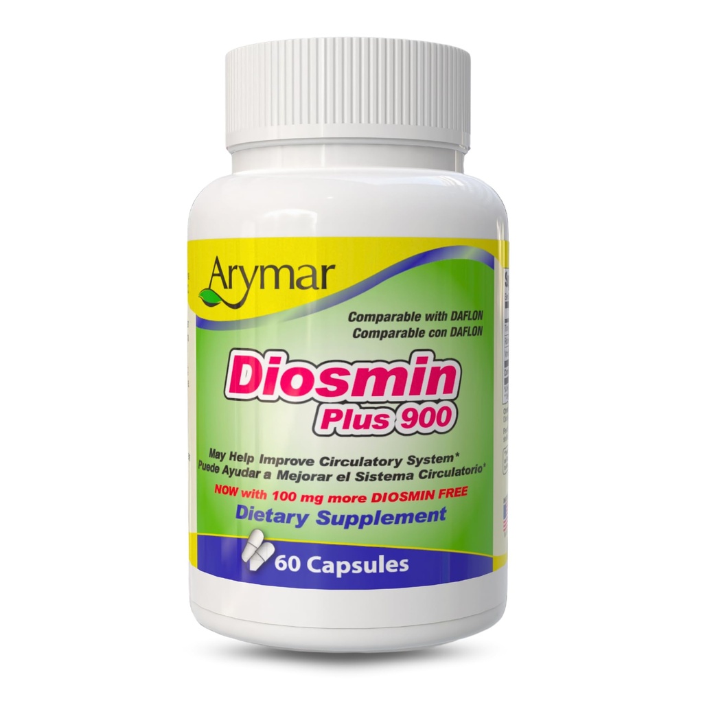 Arymar Diosmin Plus 900, Circulatory System Support (60 kapselia/pakkaus 1)