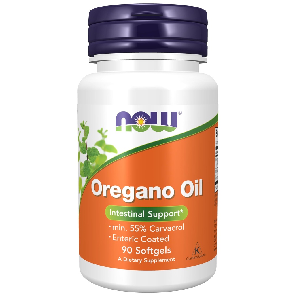 NYT Lisäravinteet, Oregano Oil inkiväärillä ja fenkoliöljyllä, Enteric päällystetty, 90 Softgels