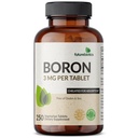 Futurebiotics Boron 3mg, kasvissyöjä, ei-GMO, kelated for Imeytyminen, 250 tablettia