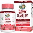 MaryRuth Organics Organic Cranberry Gummies - 500mg täydennysosa ... ...