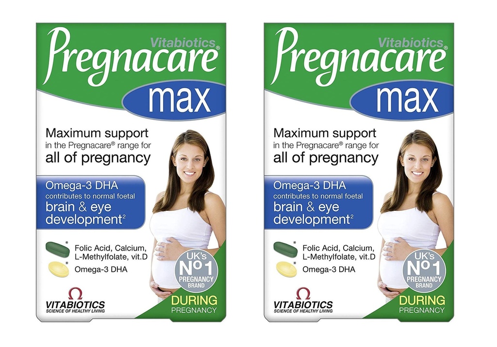 Gravidcare Max - kapslar och tabletter 28S + 56S (Pack of 2)