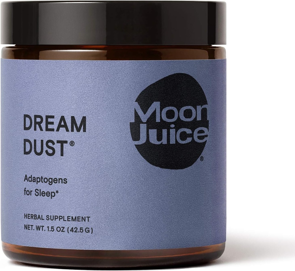 Dream Dust by Moon Juice - Tranquil Rest - Natural Adaptogenic Powder Supplement - Ashwagandha, kamomilla, Jujube, Polygala & Schisandra - Vegan, ei-GMO, Gluteenittomat (1.5oz)