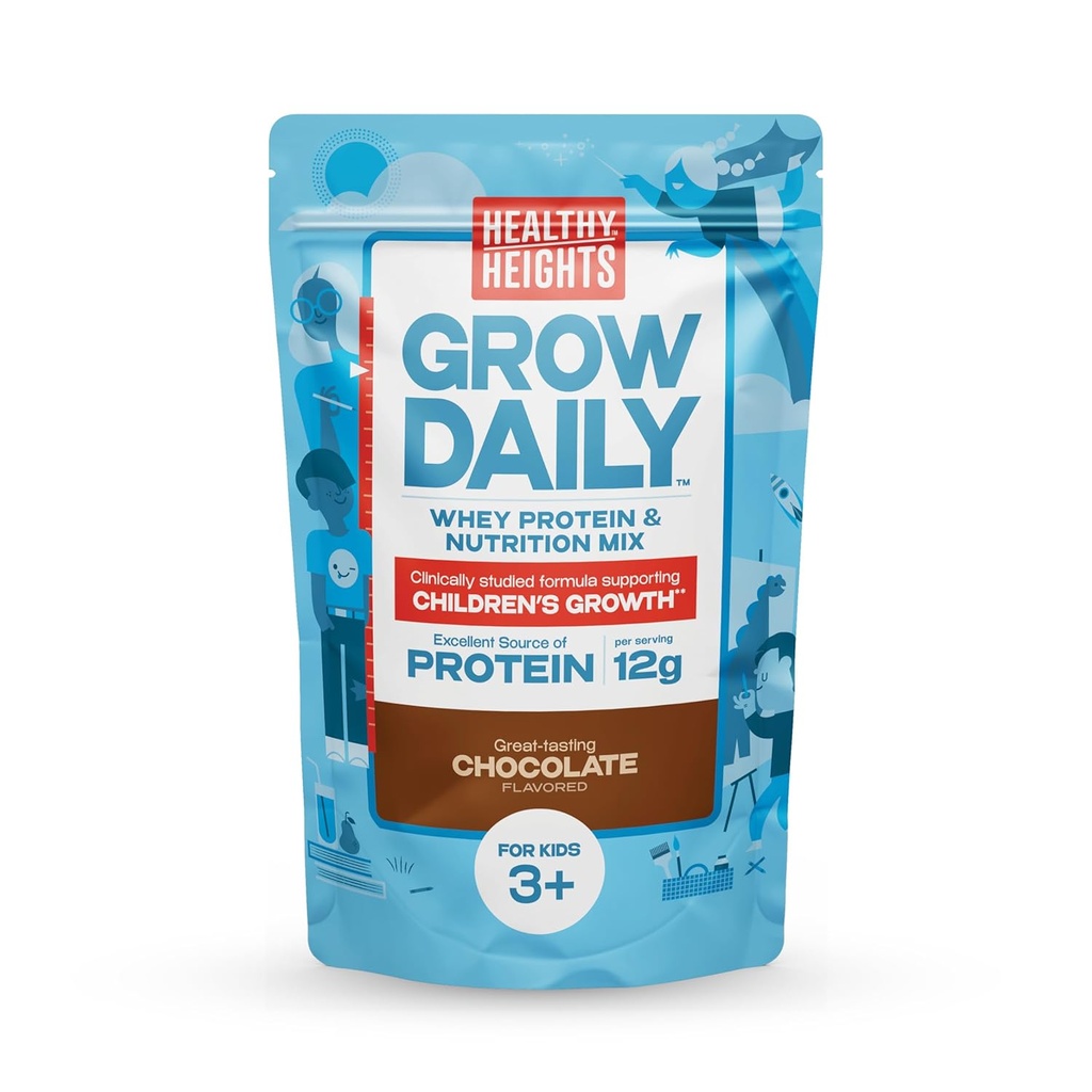Terveet korkeudet kasvaa päivittäin Lapset Proteiini juoma Mix (suklaa) - Korkea proteiini Shake lapsille 3+