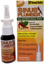 Sinus Pumber Pepper Nasal Spray, Allergia ja Sinus Relief, Ruuansulatus, Päänsärky, 1 fl oz
