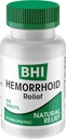 BHI Natural Peräpukamat Relief Soothes polttaminen, turvotus, kutina, peräsuoleen kipu ja epämukava 8 Maksimi vahvuus Homeopaattiset Aktiiviset ainesosat Helpota sisällä naisten ja miesten - 100 tablettia