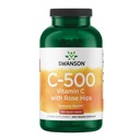 Swanson C-vitamiini Rose HIPS 500 Milligrams 400 kapselia