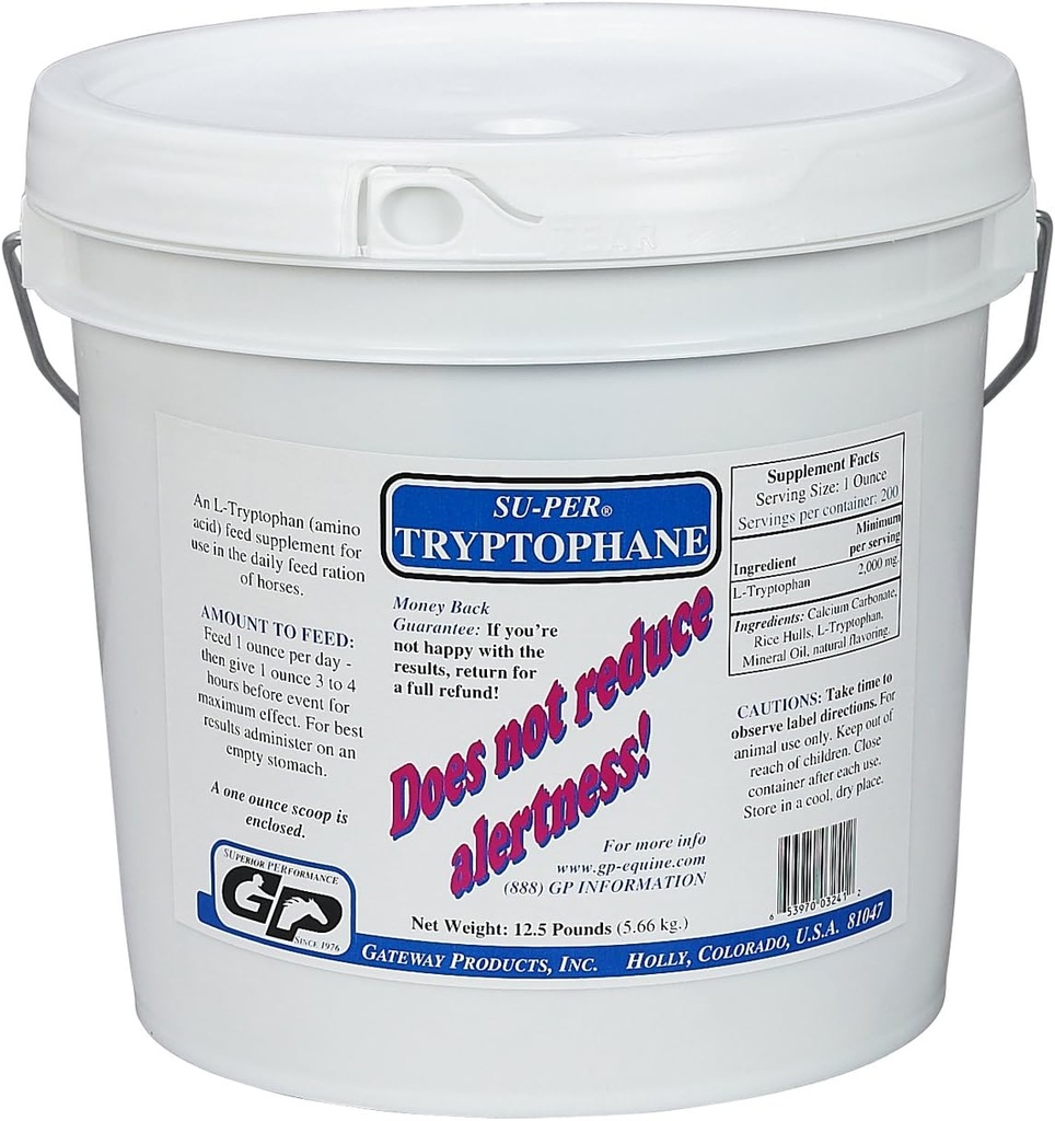 Gateway SU-PER Tryptophane (Calming Support for Horses) - 12,5 pund