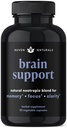 Aivojen tuki täydentää - Natural Memory and Focus Supplement with Lion... Mane, Ginkgo Biloba, Bacopa Monnieri & Ashwagandha juuri - Natural Nootropic & Brain Booster 60 kapselia