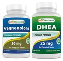 Bästa natur Pregnenolone 30 Mg & COQ10 100 mg