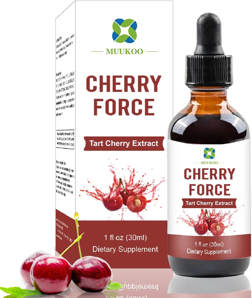 Cherry Force Supplement Tart Cherry Extract Rich in Phytonutrients Luonto Tart Cherry Täysin absorbed Tart Cherry Juice keskittyä
