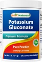 Best Naturals Kaliumglukonaatti 1lb jauhe (1 LB (pakkaus 1))