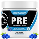 Hunaja Mäyrä Pre Treenout Powder, Keto Vegan Preworkout miehille & naisille, Beta Alanine & Caffeine, sokeriton luonnon energia täydentää, sininen vadelma, 30 tarjoilua