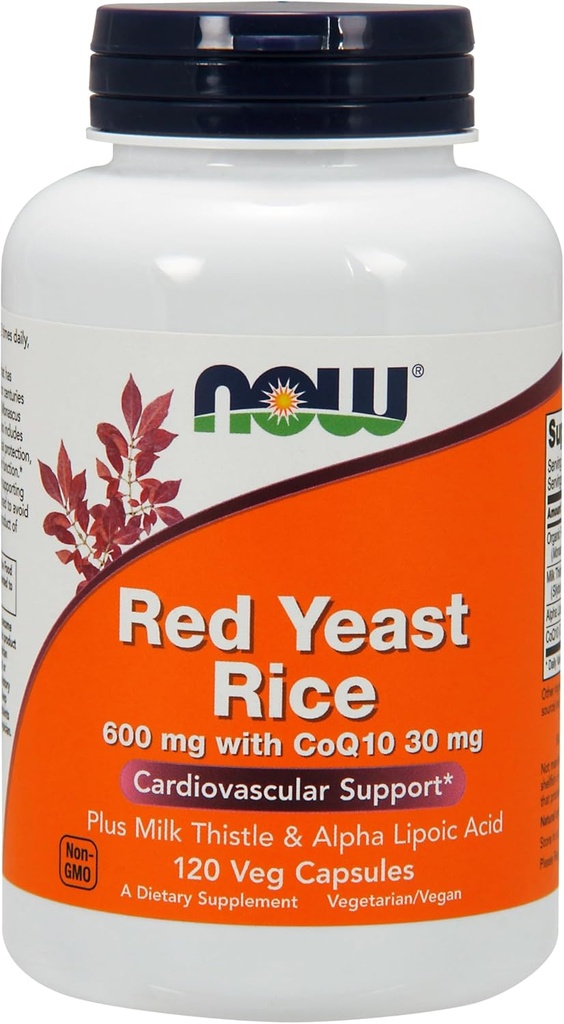 Now Foods, Red Hiest with Co Q10 Ala, 120 kasviskapselia