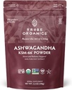 TRIBE ORGANICS KSM-66 Ashwagandha Root Extract Powder Ayurvedic Herb for Mood Support | Öka energi | Styrka - Organisk | Naturlig | Glutenfri | Non GMO | Full-Spectrum - 100g Pouch