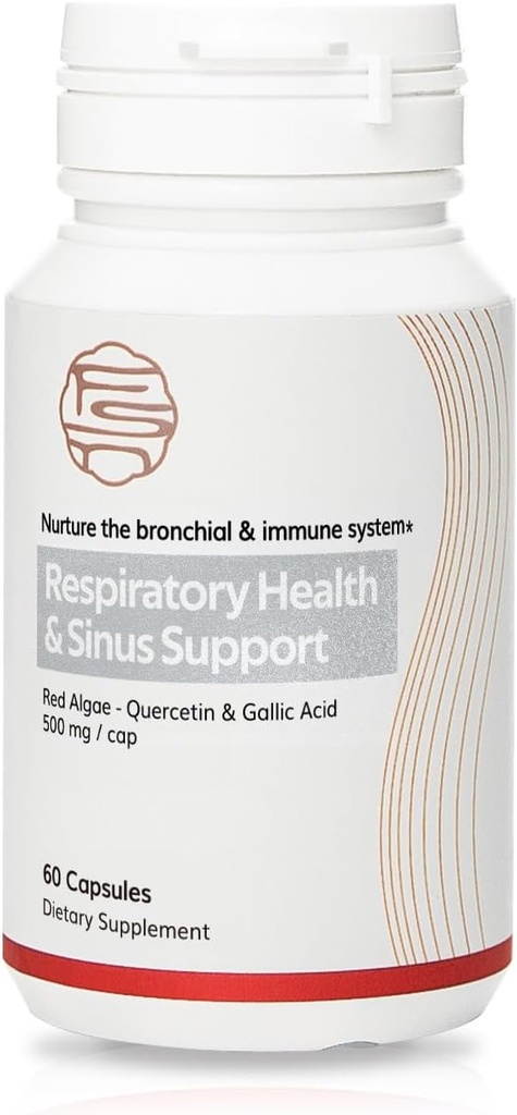 FRUSIRNAG Hengityselinten terveys & Sinus tuki Red Algae uute Sinus Relief - 60 Cap