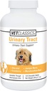 Vet Classics Urinary Tract Dog Supplement- Urinary Tract Support för hundar, Pet Incontinence-Cranberry Dog Supplements- Chewable Tablets 120 Ct.