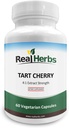 Real Yrtit Tart Cherry 4:1 uute 1000mg - 60 kasvissyöjän kapselit