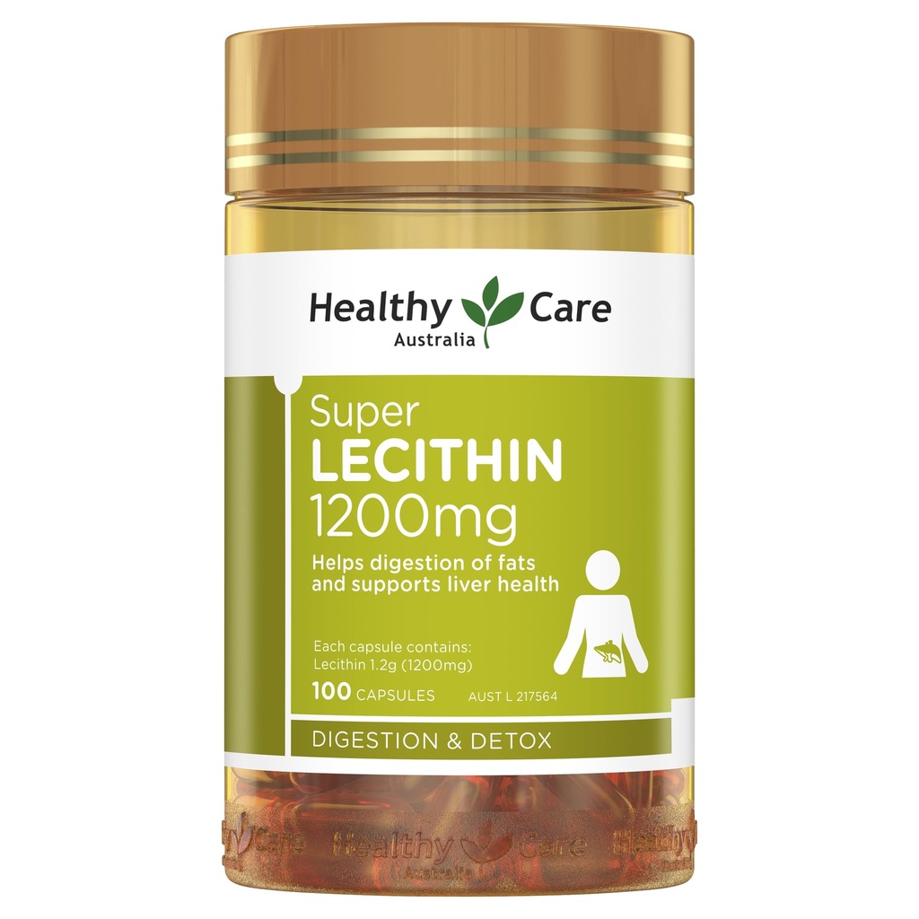 Terve hoito Lesitsiini 1200 mg 100 kapselia