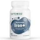 Ambrosial Iron+ 25 mg 1- 60 kapselin pakkaus