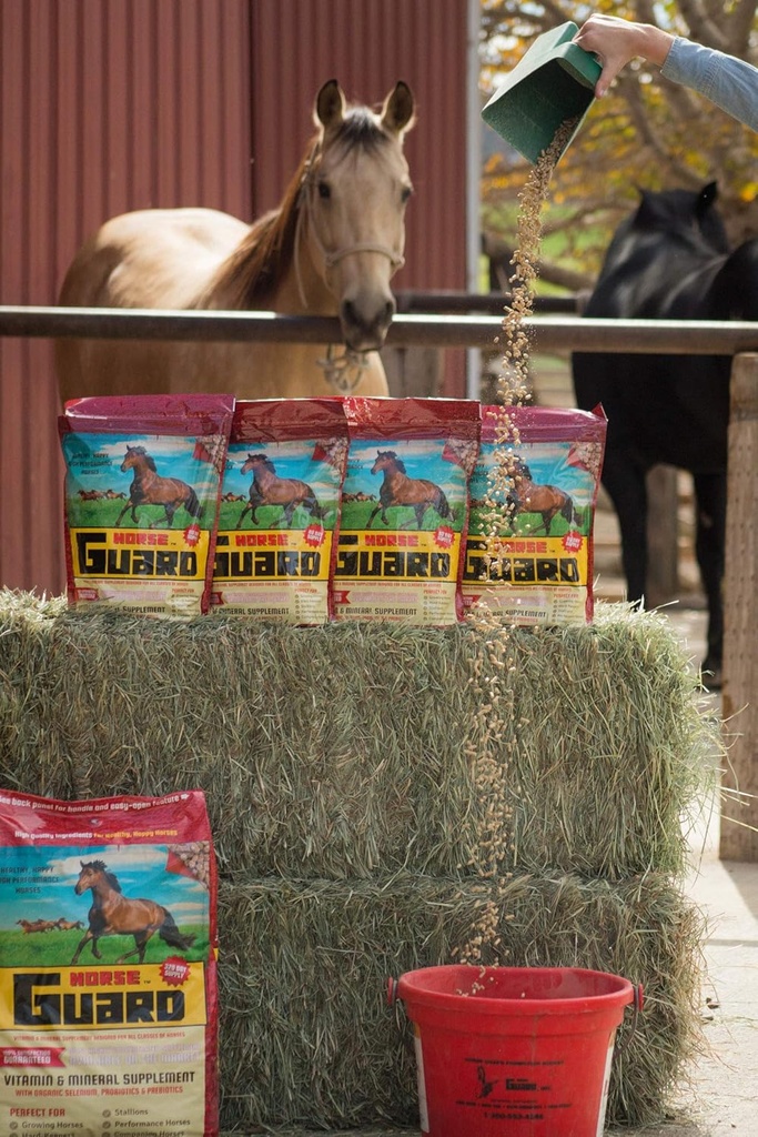 Horse Guard 4,6 lb, Equine Mineral Supplement organic Selenium & Vitamiini E