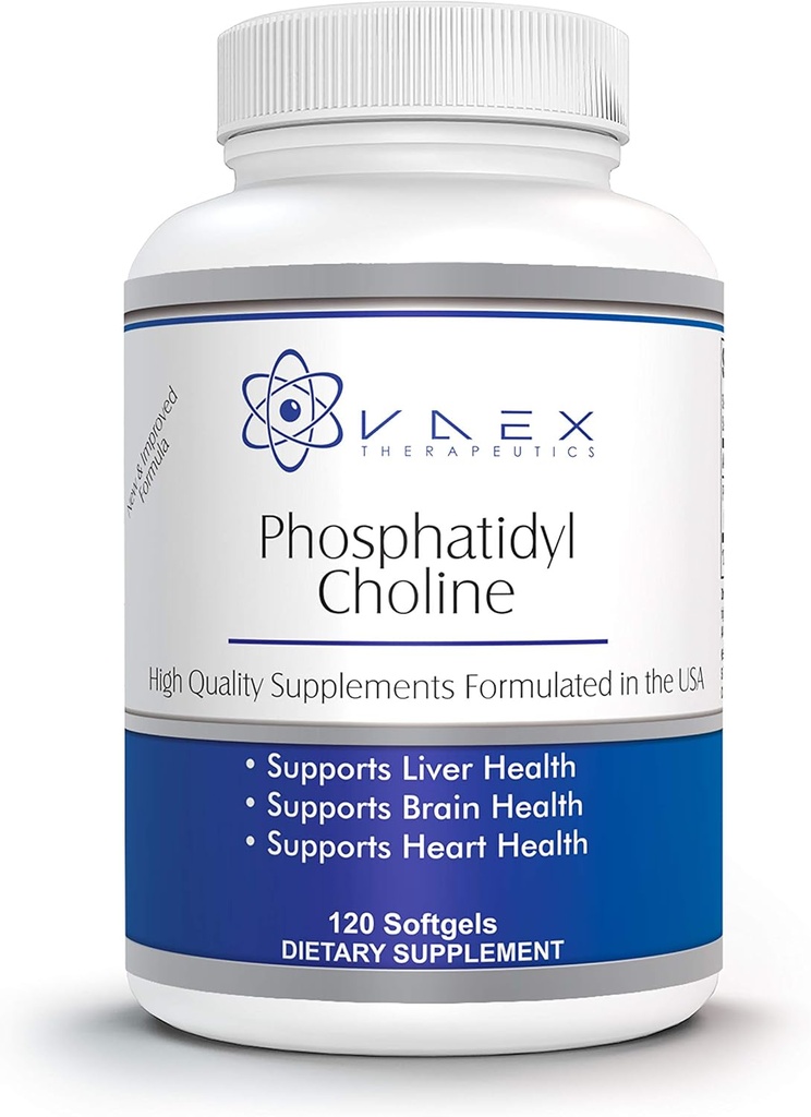 Fosfatidyylikoliini PC 120 Softgels maksan ja aivojen tuki (120)