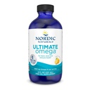 Nordic Naturals Ultimate Omega Liquid, Lemon Flavor - 8 oz - 2840 mg Omega-3 - High-Ptency Fish Oil Supplement with EPA & DHA - Promotes Brain & Heart Health - non-GMO - 48 Servings