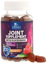 Joint Support Gummies Glukosamiini Plus E-vitamiini - Nature's Joint Support Supplement for Occasional Disfort for Back, Polvet & kädet - Cartilage & Joint Health & Joustavuus Tuki - 60 Gummies