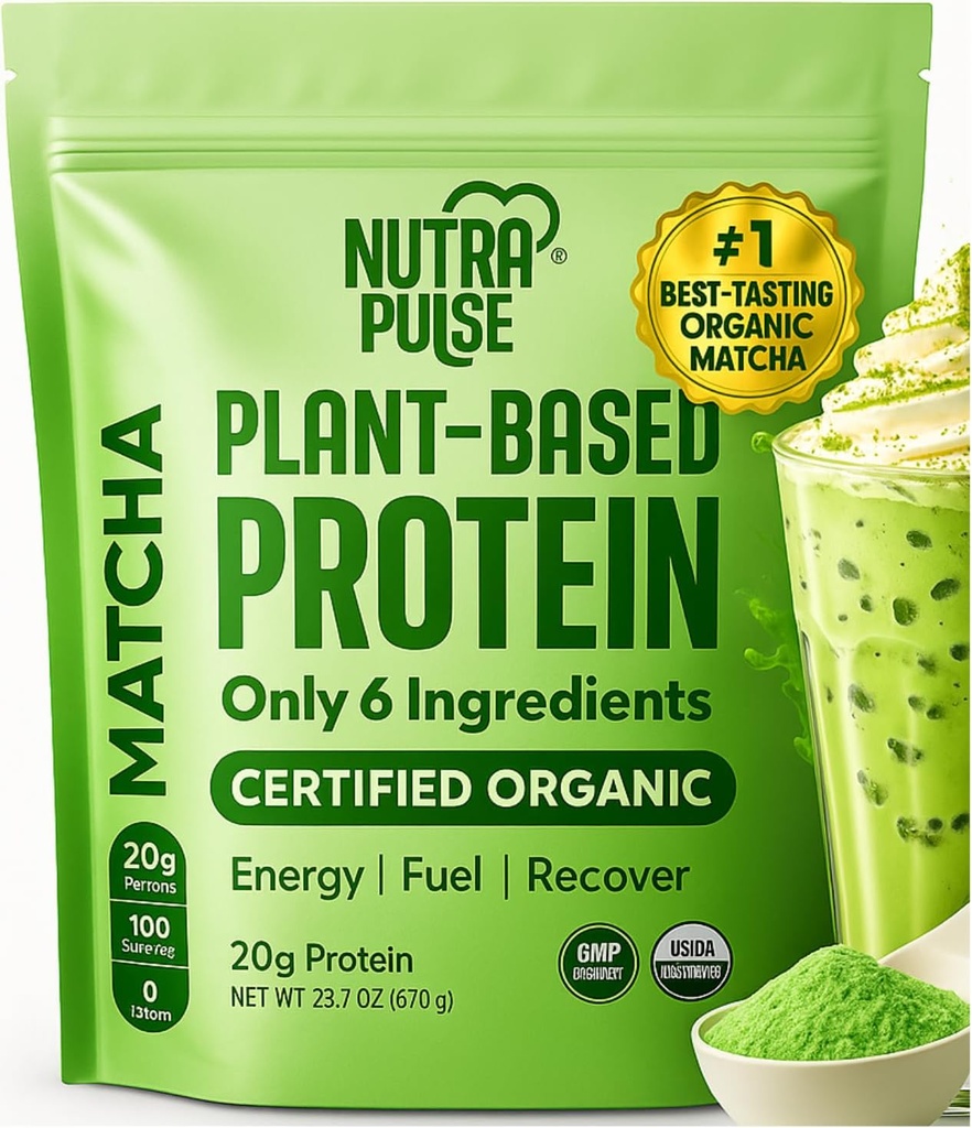 Vegaaniproteiinijauhe 20g Organic Plant-Based Protein 