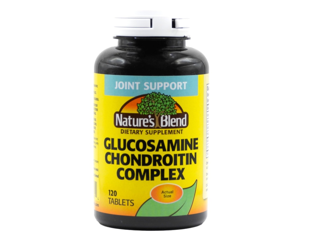 Nature's Blend Glukosamiini/Chondroitin Complex 120 tablettia