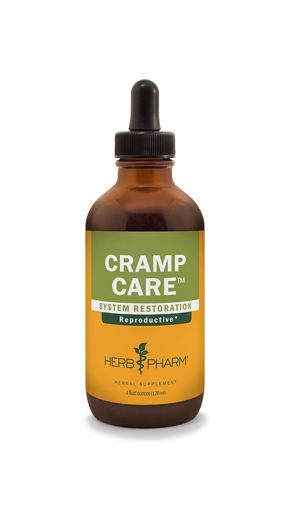 Herb Pharm Kramppihoito Nestemäinen kasvirohdosuute drops tukemaan terveen kuukautiskierron, 4 Oz